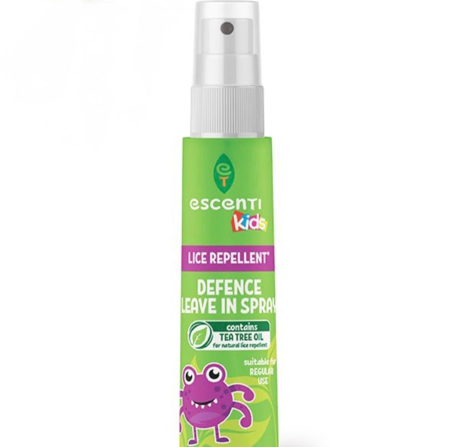 Escenti Kids Lice Repellent Defence Leave In Conditioning Spray 125ml - Case of 12