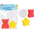 3 Pack Baby Bath Sponges