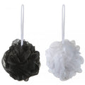 Black & White Body Puffs - Case of 12