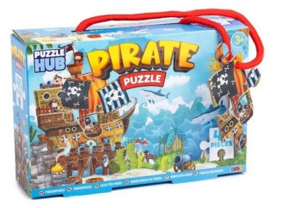 45PC Kids Pirate Puzzle - Case of 12