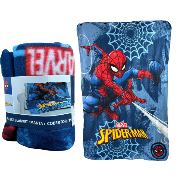 Official Marvel Spiderman Fleece Blanket