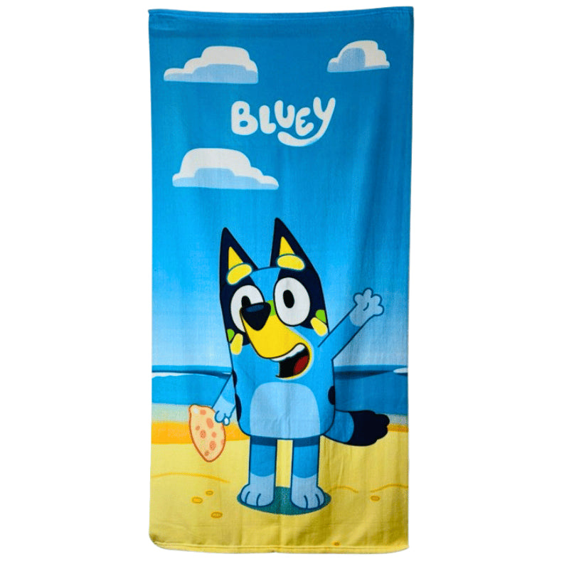 Kids Official Bluey Microfibre Towel - Case of 6