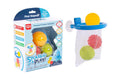 First Steps Bath Basketball Hoop With 3 Sensory Balls
