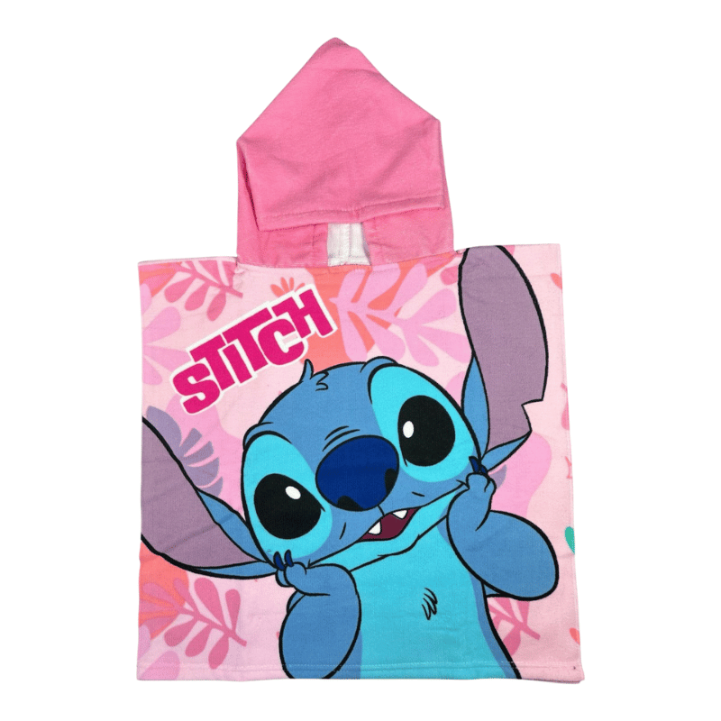 Official Lilo & Stitch Hooded Towel Poncho 18m - 3 Years