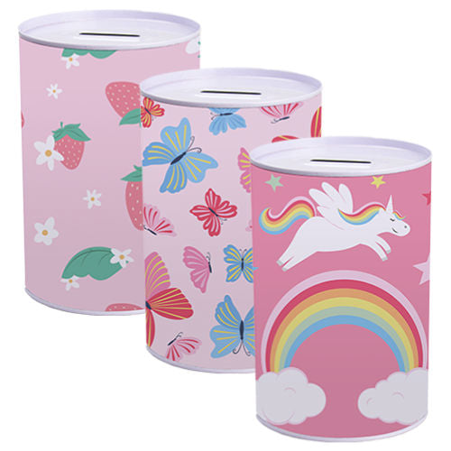 Hoot Girls Money Tin - Case of 24