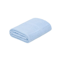 100% Cotton Baby Cellular Blanket - Blue