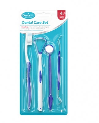 4 Piece Dental Care Kit
