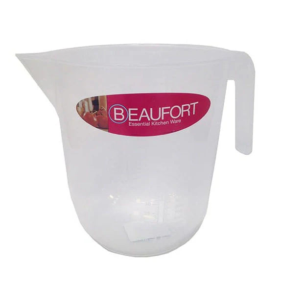 1L Clear Measuring Jug - Case of 12