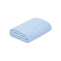 100% Cotton Baby Cellular Blanket Blue - Case of 6